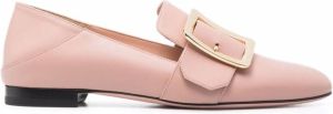 Bally Janette buckle-detail loafers Pink