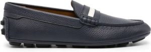 Bally Kerbs Drivers leather loafers Blue