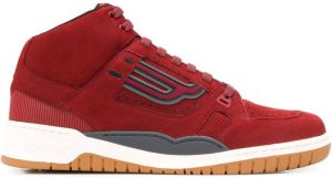 Bally King high-top sneakers Red