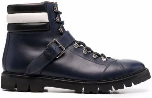 Bally lace-up ankle boots Blue