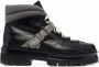 Bally lace-up leather boots Black - Thumbnail 1