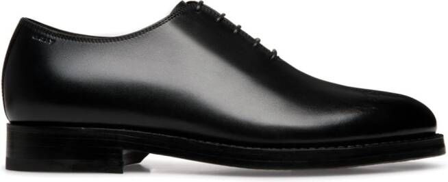 Bally lace-up leather oxford shoes Black
