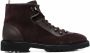 Bally lace-up suede boots Brown - Thumbnail 1