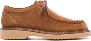 Bally lace-up suede brogues Brown