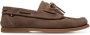 Bally lace-up suede loafers Brown - Thumbnail 1