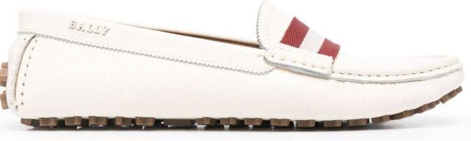 Bally Ladyes driving loafers Neutrals