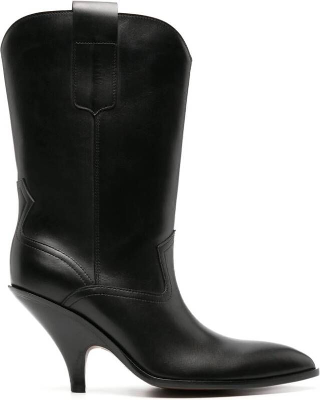 Bally Lavyn 95mm leather cowboy boots Black