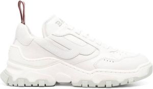 Bally leather chunky sneakers White