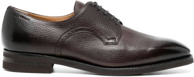 Bally leather derby shoes Brown
