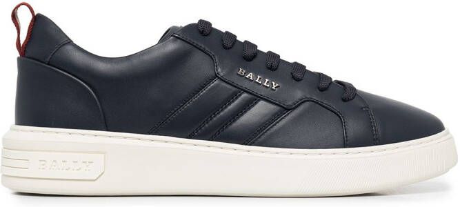 Bally leather low-top sneakers Blue