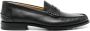 Bally logo cut-out leather loafers Black - Thumbnail 1