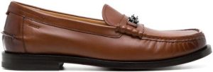 Bally logo-horsebit loafers Brown
