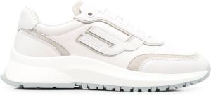 Bally logo-patch leather sneakers White