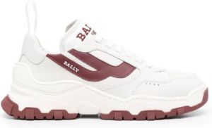 Bally logo-patch low-top sneakers White