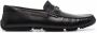 Bally logo-plaque leather loafers Black - Thumbnail 1