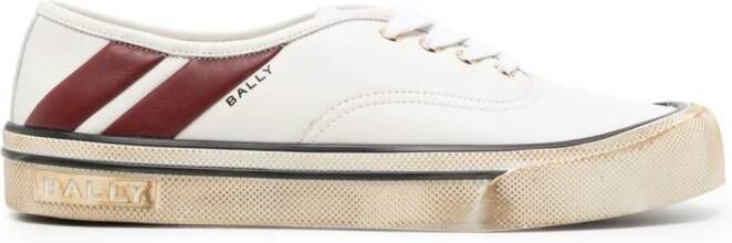 Bally logo-print low-top sneakers White