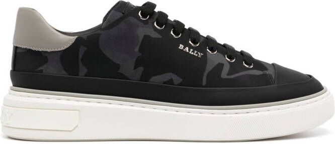 Bally Maily camouflage-print sneakers Black