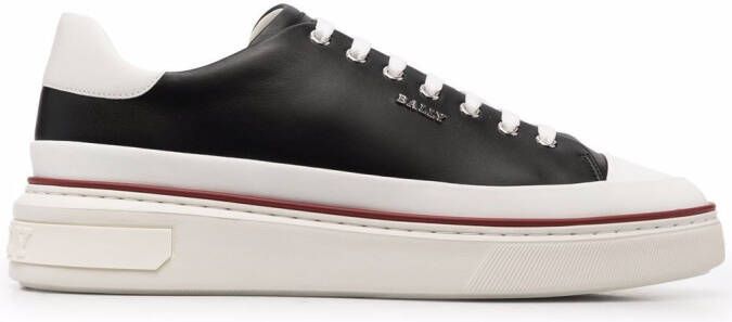 Bally Maily platform low-top sneakrs Black