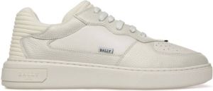 Bally Mark logo-patch sneakers WHITE