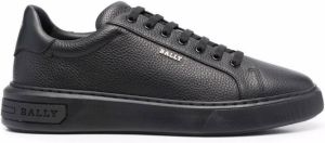 Bally Miky_ pebbled low-top sneakers Black