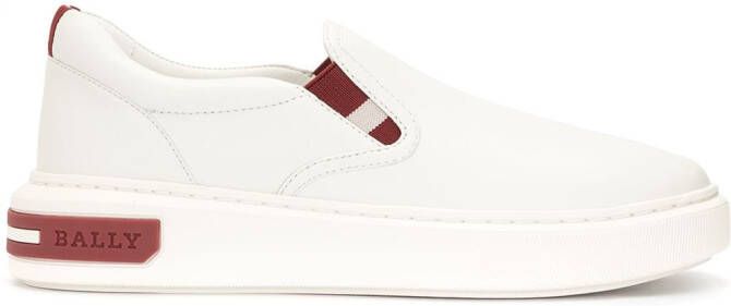 Bally Mya leather trainers White