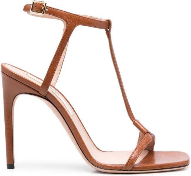 Bally Natalia strappy heeled sandals Brown