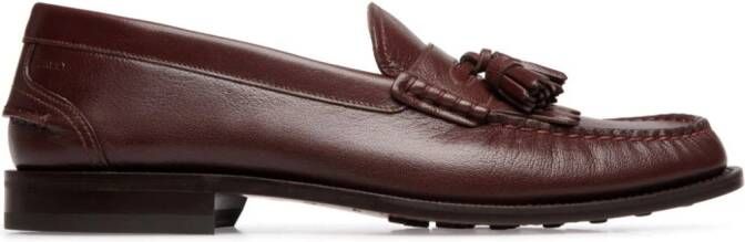 Bally Oregan tassel-detail leather loafer Brown