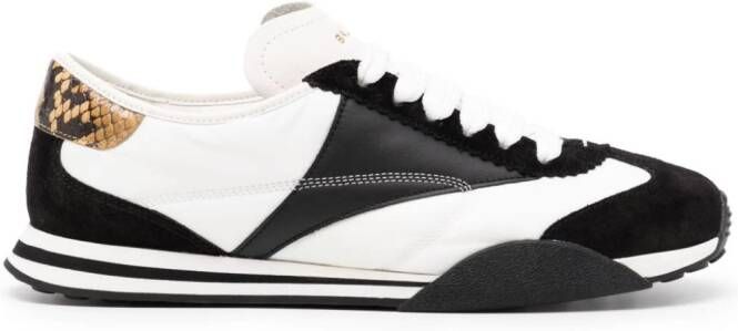 Bally panelled lace-up sneakers Black