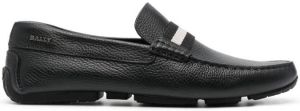 Bally Pearce leather moccasins Black