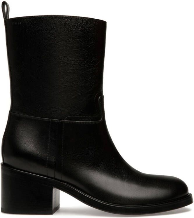 Bally Peggy 55mm leather boots Black