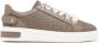 Bally perforated logo-print sneakers Brown - Thumbnail 1