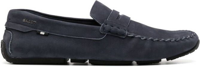 Bally Pier leather loafers Blue