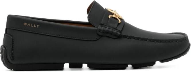 Bally Pilot leather loafers Black