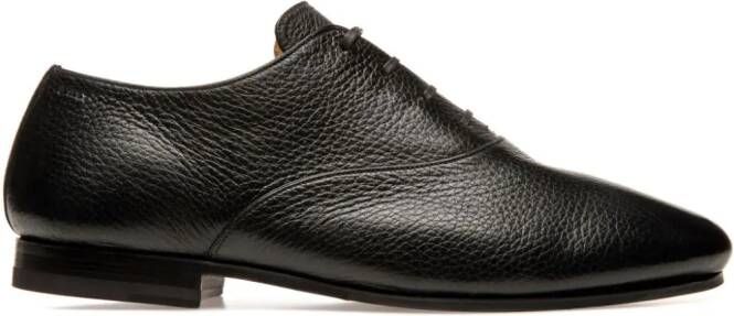 Bally Pinte lace-up leather loafers Black