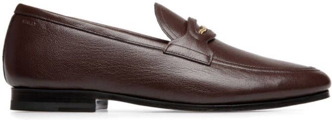 Bally Plume leather loafers Brown