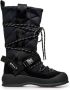 Bally quilted lace-up boots Black - Thumbnail 1