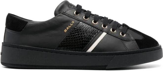 Bally Roller P low-top leather sneakers Black