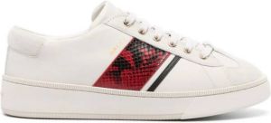 Bally round-toe leater sneakers Neutrals