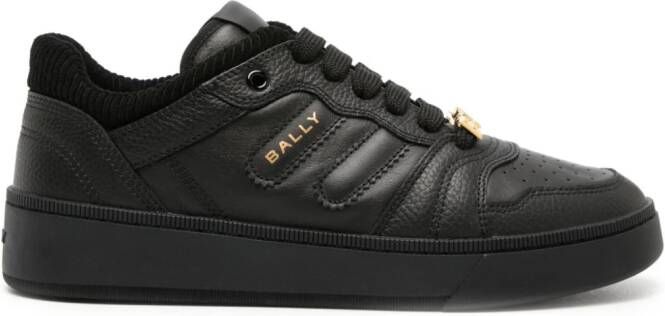 Bally Royalty lace-up leather sneakers Black