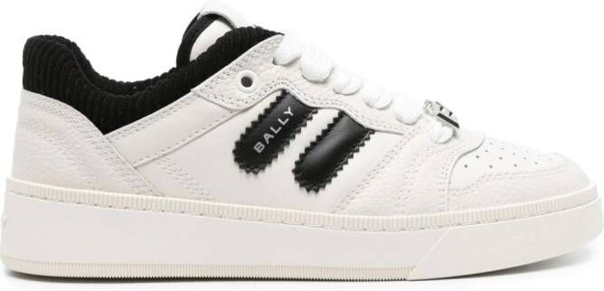 Bally Royalty panelled leather sneakers White