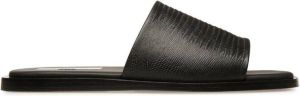 Bally Sabian textured-finish slides Black