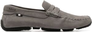 Bally Schuhe suede loafers Grey
