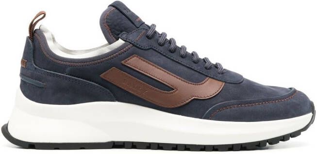 Bally Schuhe suede sneakers Blue