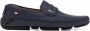 Bally slip-on leather loafers Blue - Thumbnail 1