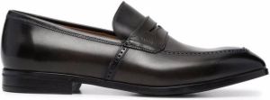 Bally slip-on leather loafers Brown