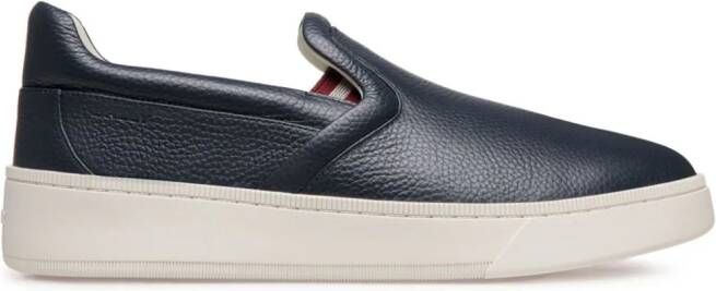 Bally slip-on leather sneakers Blue