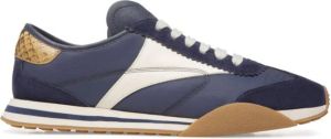 Bally Sonney panelled suede sneakers Purple