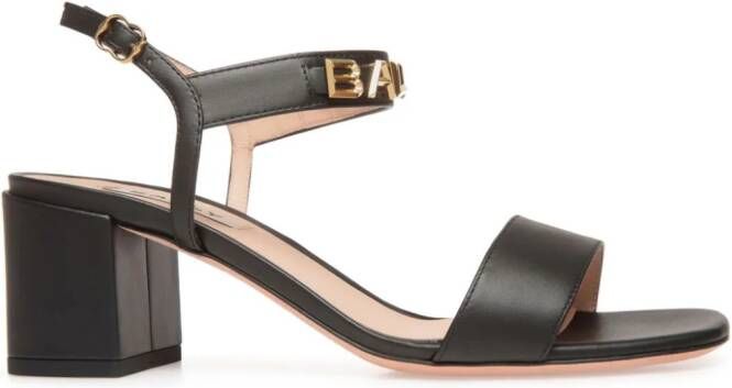 Bally Spell leather sandals Black