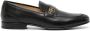 Bally Suisse logo-plaque leather loafers Black - Thumbnail 1