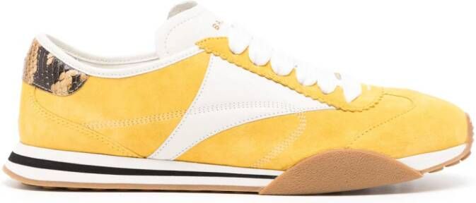 Bally Sussex leather sneakers Yellow